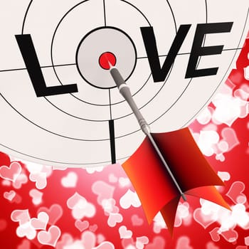 Love Showing Devotion Between Lovers And Couples