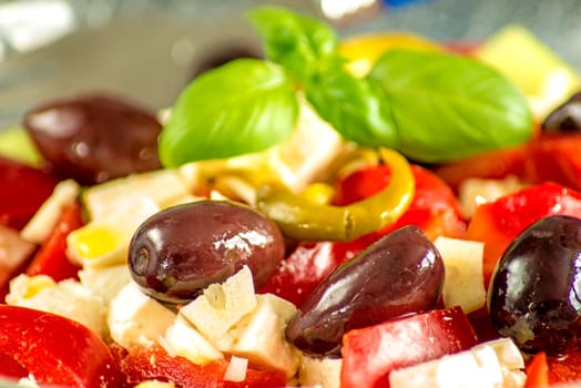 Greek farmer's salad