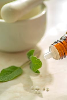 Homeopathic globules