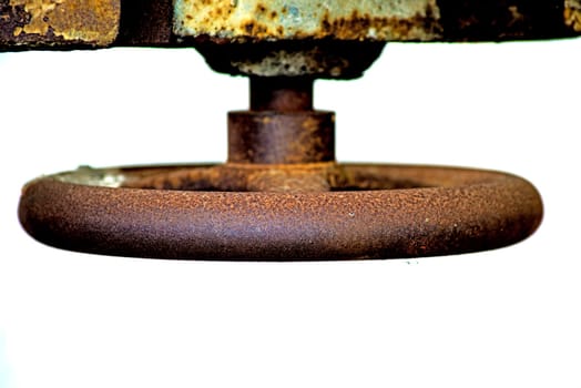 old adjusting wheel