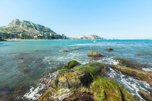 Alicante the popular summer holiday destination on Costa Blanca in Spain
