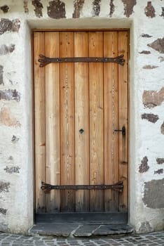Wooden door