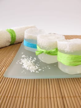 Handmade coconut soap