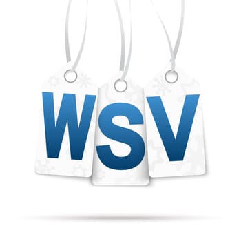 Three trailers with WSV white