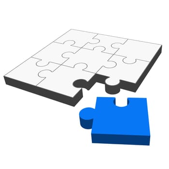 Puzzle 3D - fits !