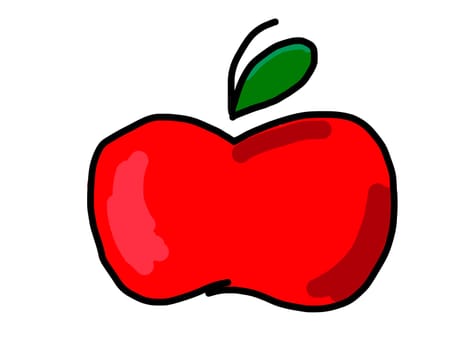 Red apple