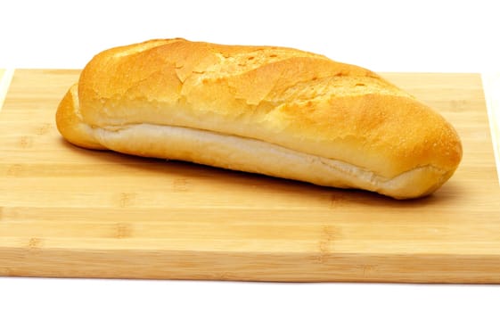 Wheat bread on cutting board