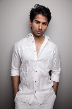 Portrait of an Indian man