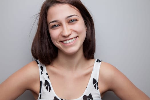 Adorable young woman