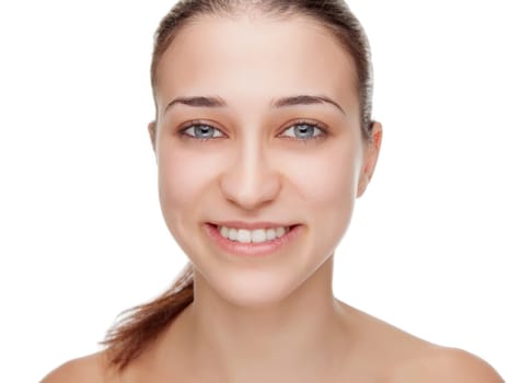 Beauty portrait of a young woman