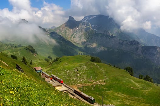 Schynige Platte mountain station