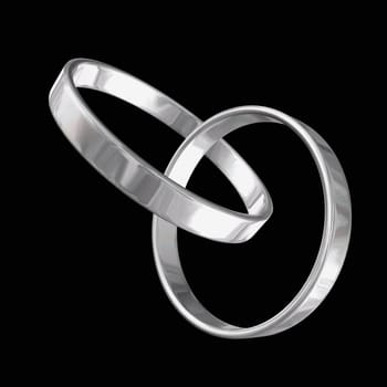 3d Illustrations of rings