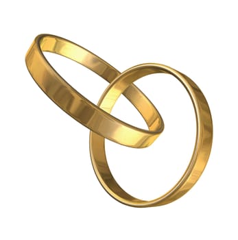 3d Illustrations of rings