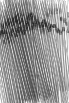 Drinking straws isloated against a white background