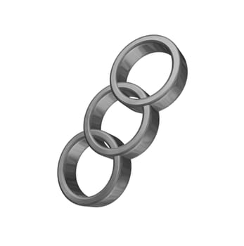 3d Illustrations of rings