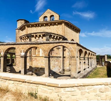Ermita de Santa Maria de Eunate on the Road to Santiago de Compostela