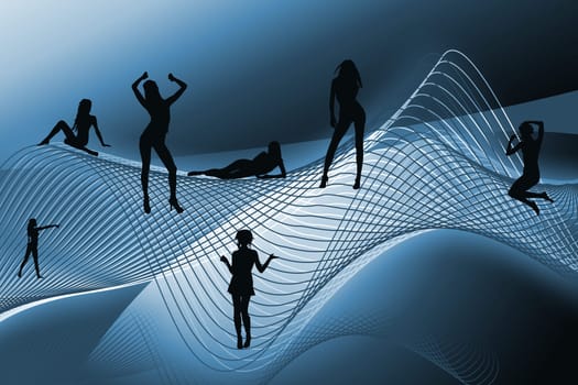 woman dancing