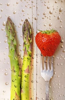 green asparagus