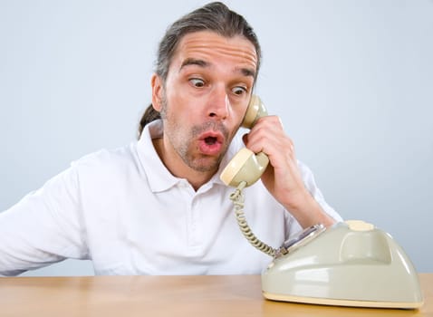 sudden telephone call