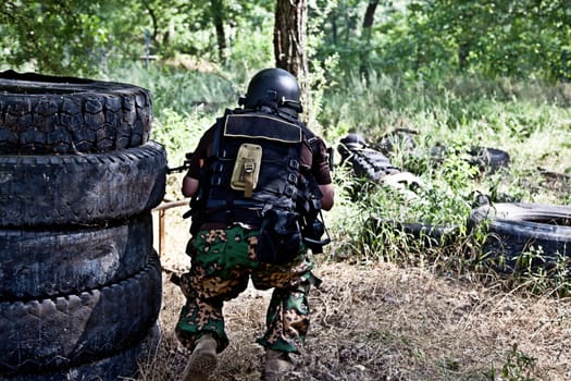 special weapons and tactics team in action
