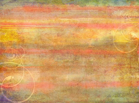 Watercolor Abstract Pattern