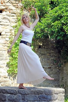 The dance on the fountain