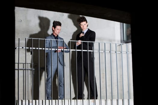 Two men in suits