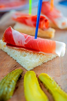 air-dried ham from Switzerland