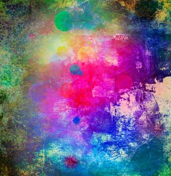 Abstract Light Color Concept