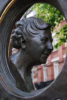 Agatha Christie Monument London Writer Crime Novel