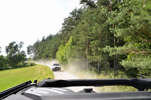 Off-road vehicle nature