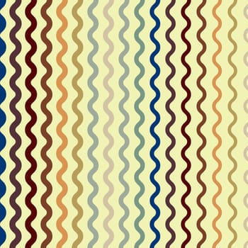Monochrome Retro groovy psychedelic wavy background. illustration in the style of 1970