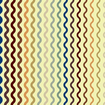 Monochrome Retro groovy psychedelic wavy background. illustration in the style of 1970