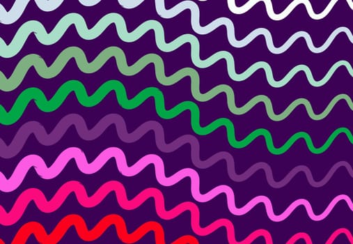 Monochrome Retro groovy psychedelic wavy background. illustration in the style of 1970