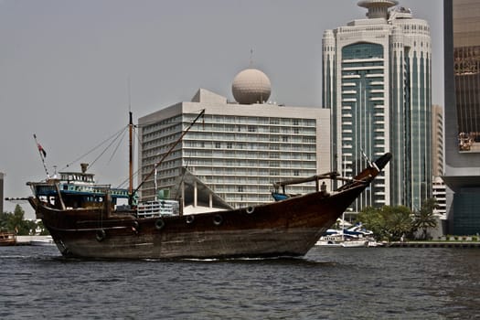 Middle East Downtown in United Arab Emirates