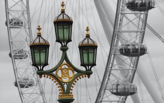 London Ferris wheel eye Thames Lantern