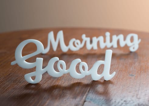 Good Morning Sign