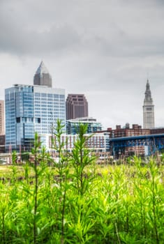 Cleveland, Ohio Skyline.