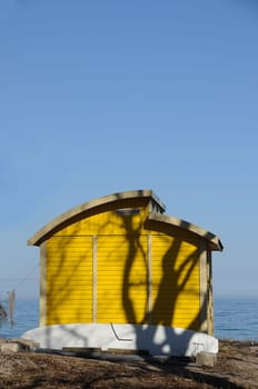 Yellow cottage