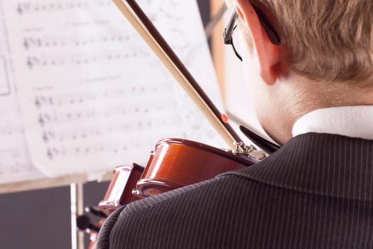 young violinist
