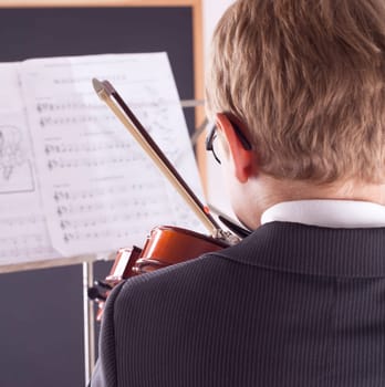 young violinist