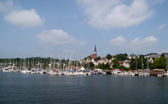 Flensburg Harbour Panorama