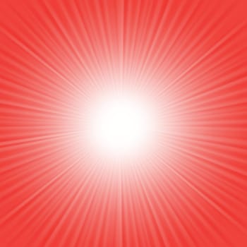 colorful illustration with red wave for your design