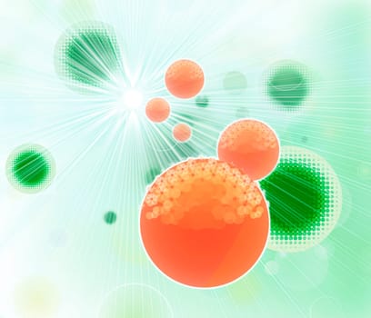 Cell Irradiation Therapy Graphics