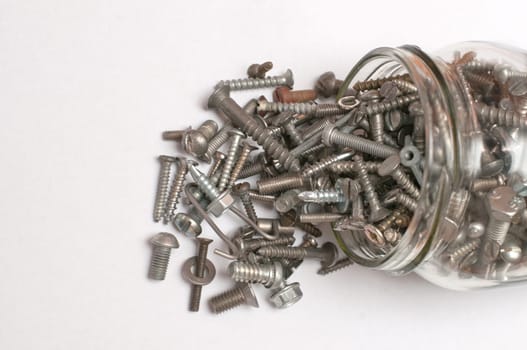 spilling old screws