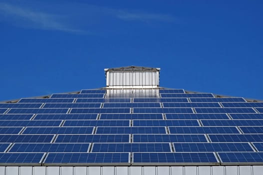 Solardach / solar cells