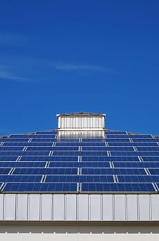 Solardach / solar cells