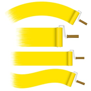 Color Roller Set - yellow
