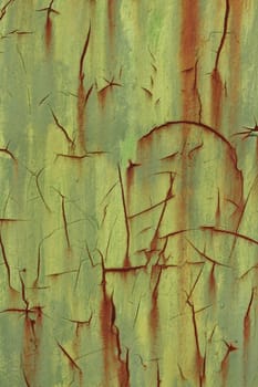 Weathered sheet metal
