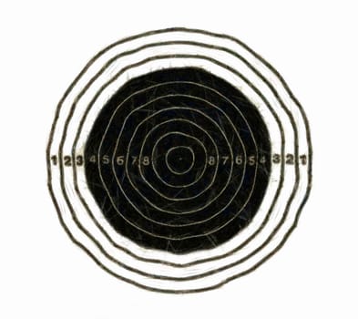 Drawing of the target